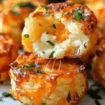 Cheesy Mashed Potato Puff Bites