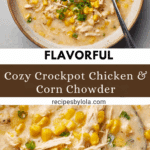 Crockpot Creamy Chicken and Corn Chowder Recipe