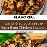 Bang Bang Chicken Skewers Recipe