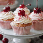 Cherry Almond Cupcakes
