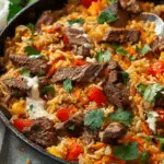 Steak & Queso Rice