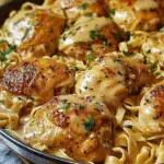 One-Pan Chicken with Buttered Noodles