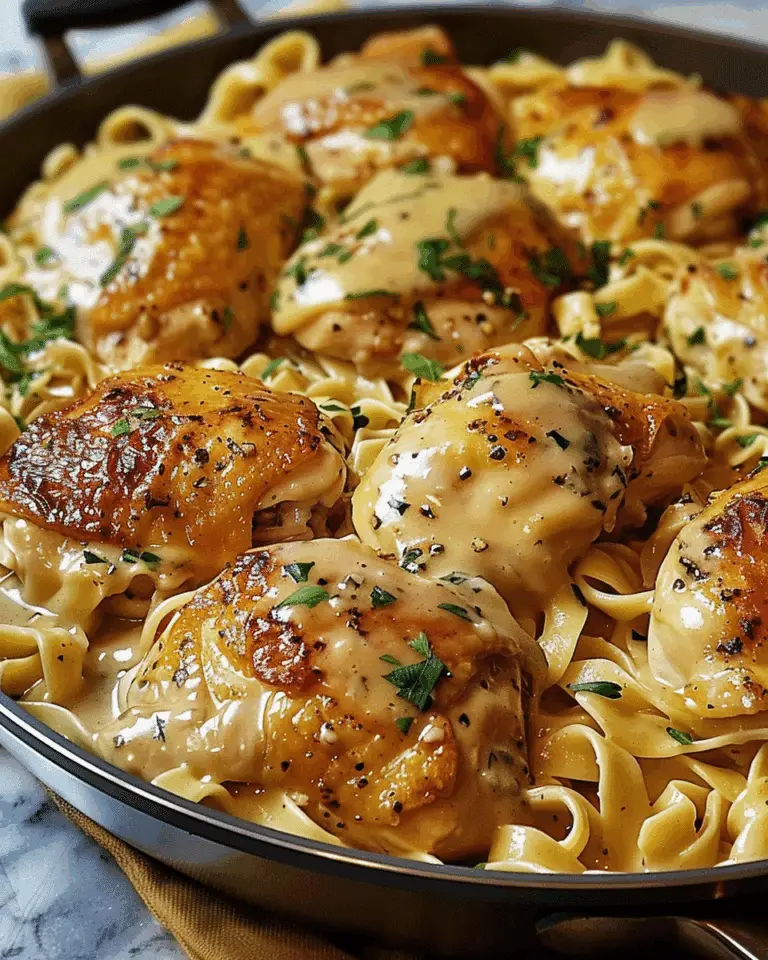 One-Pan Chicken with Buttered Noodles