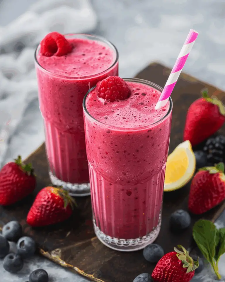 Creamy Beet Fruit Smoothie