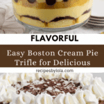 Boston Cream Pie Trifle Recipe