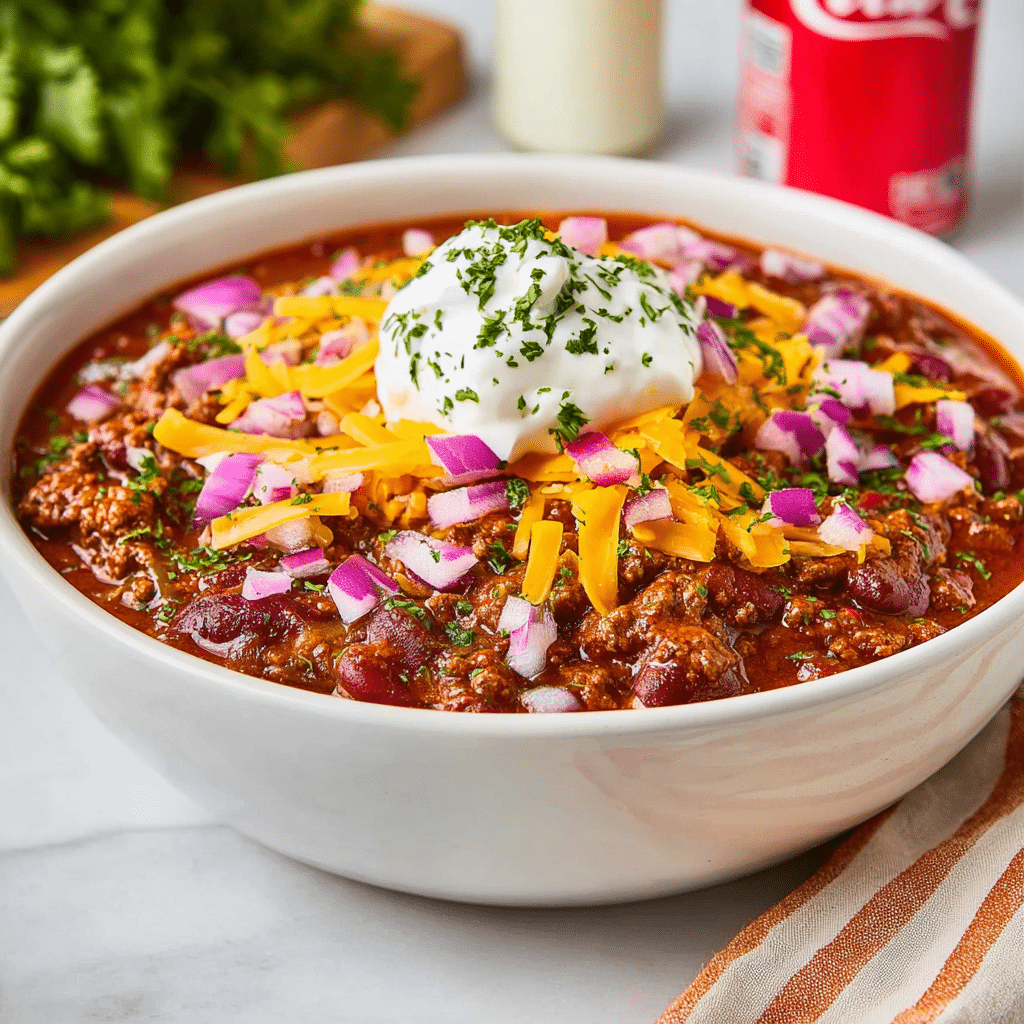 Dr Pepper Chili Recipe - Recipe Image