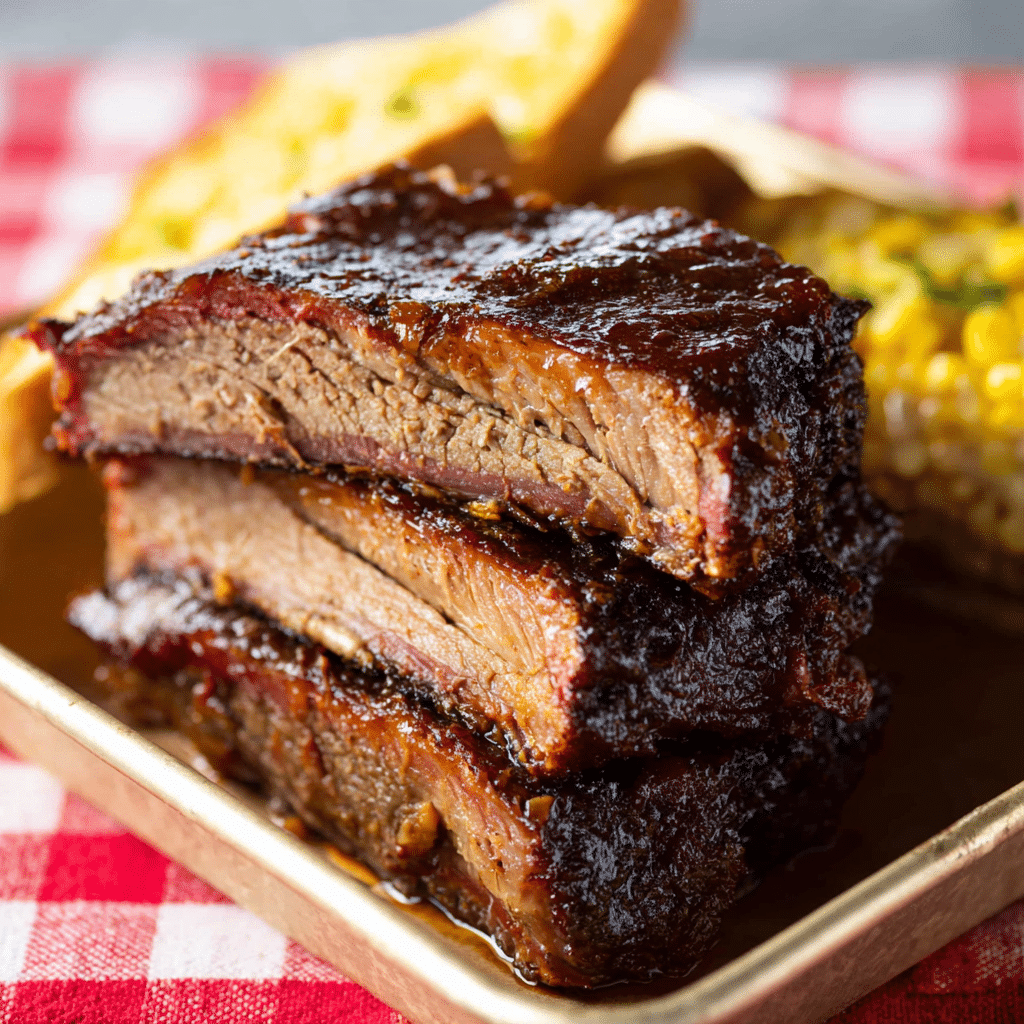 Slow Cooker BBQ Brisket Recipe - Recipe Image