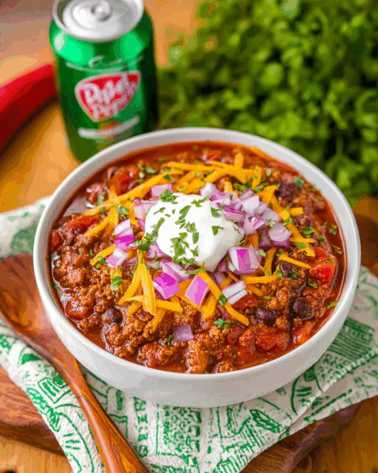 Dr Pepper Chili Recipe