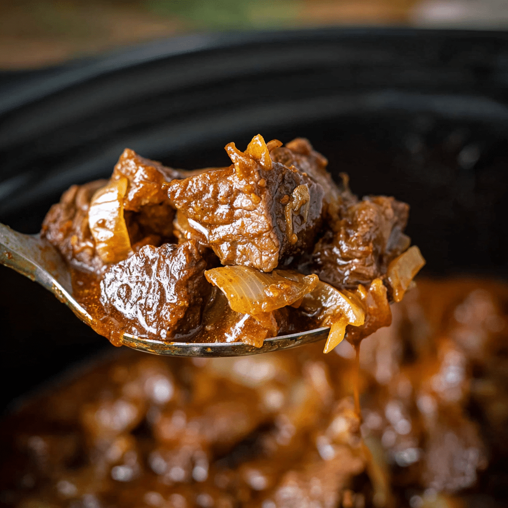 Crockpot Steak Bites Recipe - Recipe Image