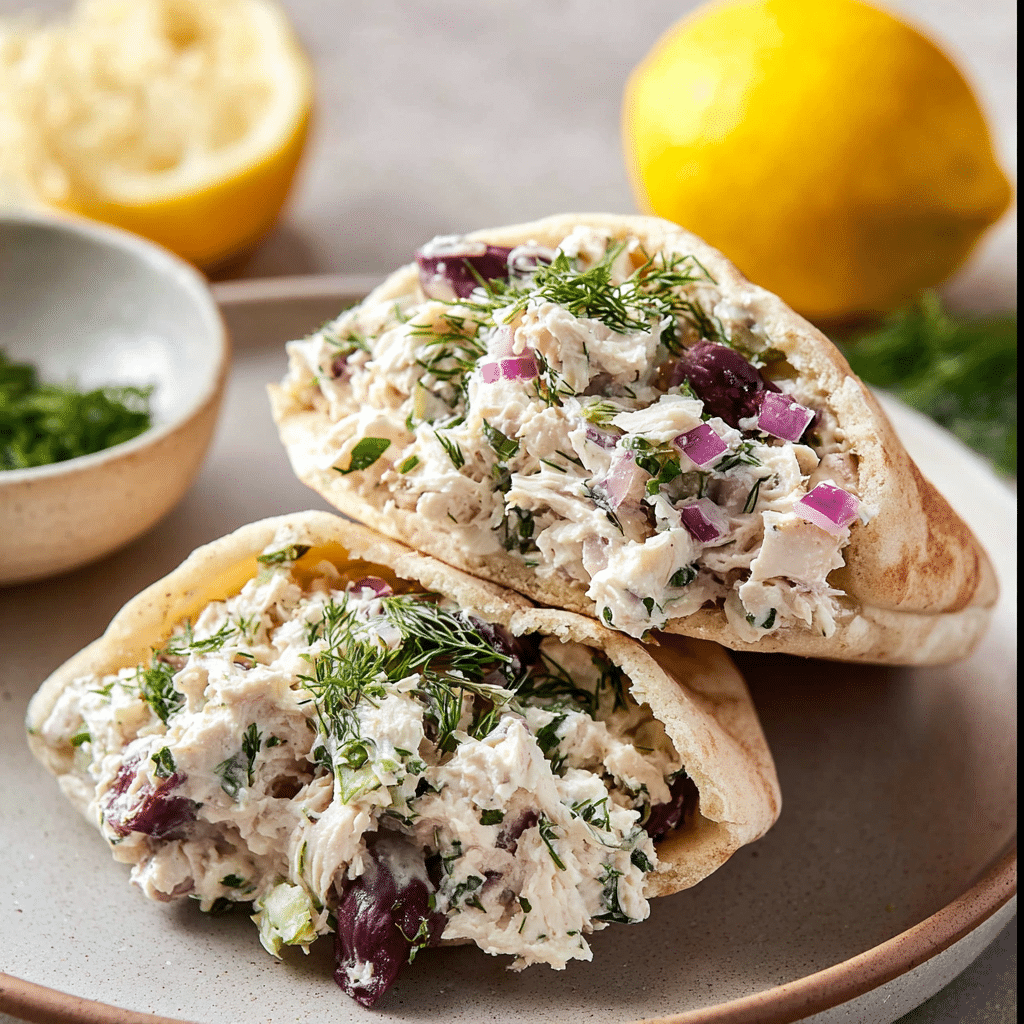 Tzatziki Chicken Salad Recipe - Recipe Image