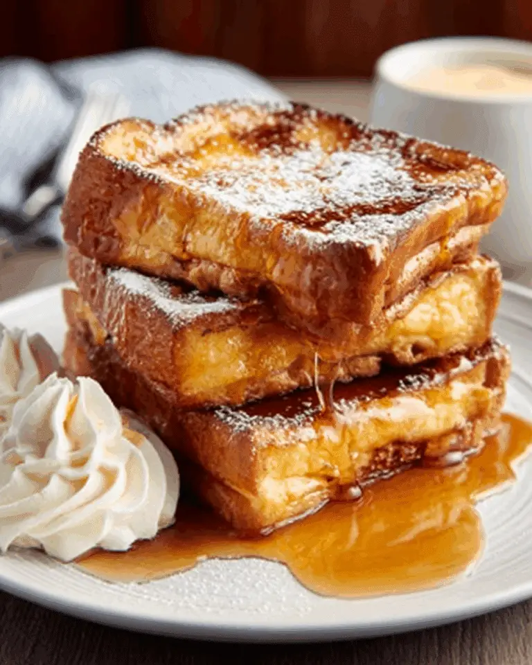 Pumpkin Pie French Toast with Homemade Pumpkin Syrup Recipe