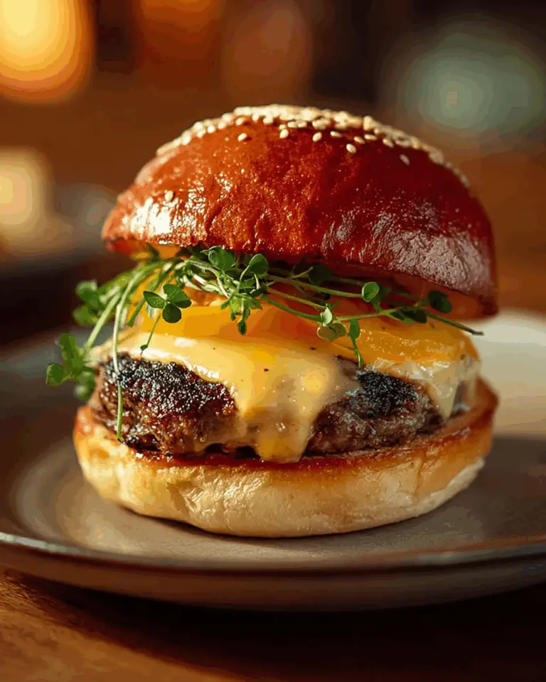 Garlic Overload Burgers Recipe