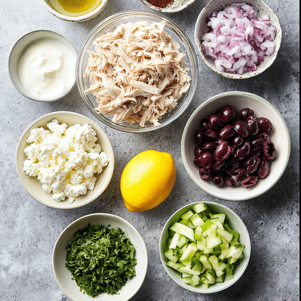 Tzatziki Chicken Salad Recipe - Recipe Image