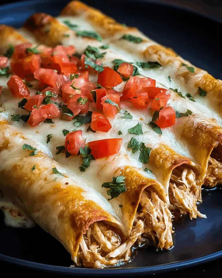 Baked Cream Cheese Chicken Taquitos Recipe