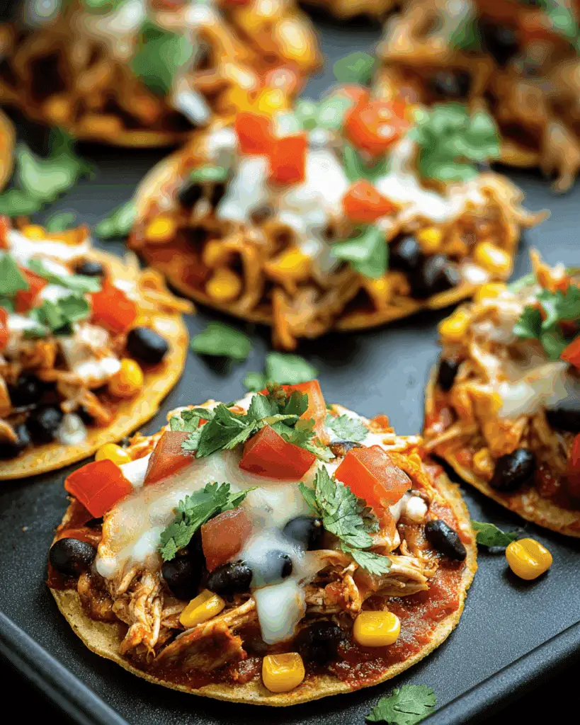 MEXICAN ROTISSERIE CHICKEN TOSTADAS Recipe