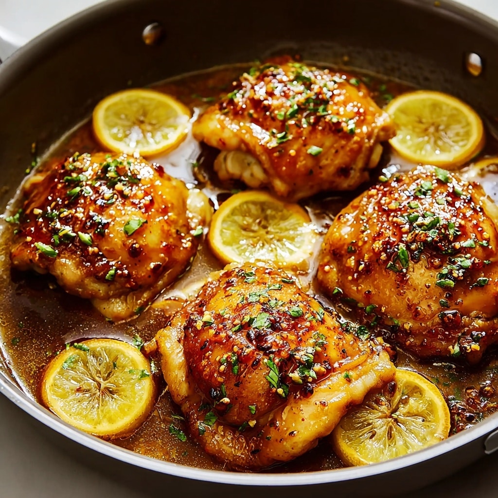 EASY LEMON GARLIC CHICKEN RECIPE - Recipe Image