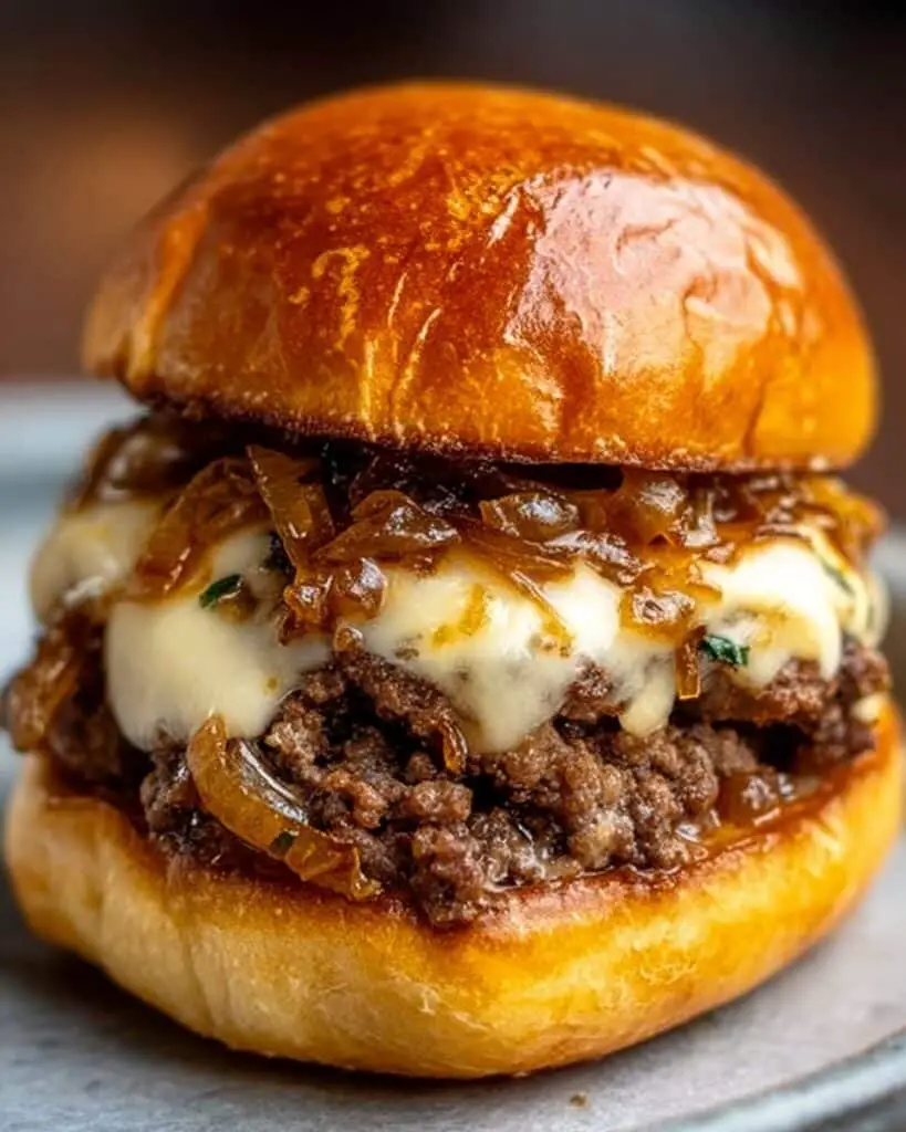 Irresistible French Onion Beef Sloppy Joes Recipe