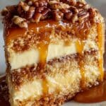CRÈME BRÛLÉE CARAMEL PECAN CAKE Recipe