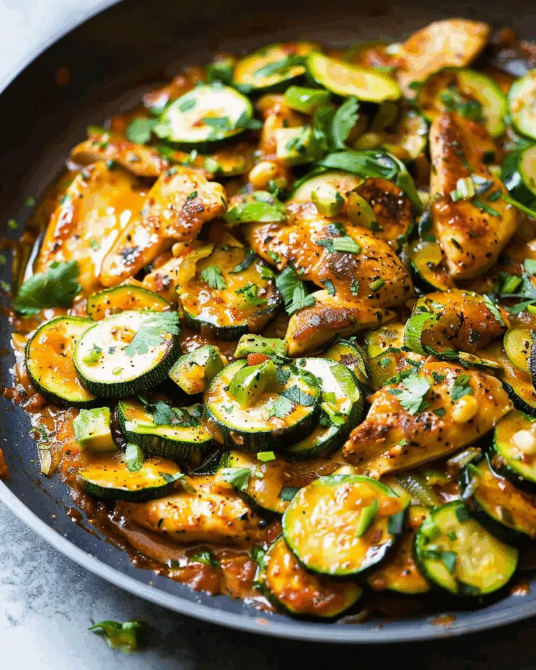 Tex-Mex Chicken and Zucchini Skillet