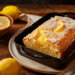 Moist Lemon Cake with Cream Cheese Frosting