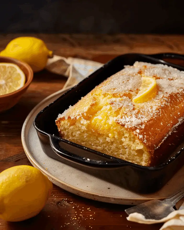 Moist Lemon Cake with Cream Cheese Frosting
