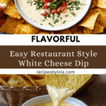 Restaurant Style White Cheese Dip Recipe