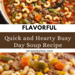 Busy Day Soup Recipe