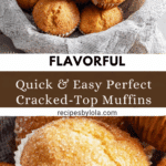 Quick & Easy Muffins That Always Crack Perfectly on Top! Recipe