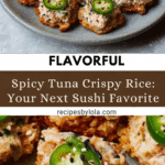 Restaurant-Worthy Spicy Tuna Crispy Rice At Home! Recipe