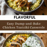 Dump-and-Bake Chicken Tzatziki Casserole Recipe