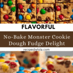 Monster Cookie Dough Fudge Recipe