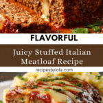 Stuffed Italian Meatloaf Recipe