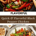 Black Pepper Chicken Recipe