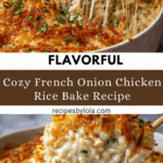 French Onion Chicken Rice Recipe