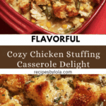 Chicken stuffing casserole Recipe