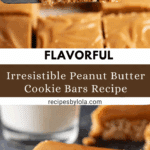 Peanut Butter Cookie Bars Recipe