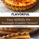 Hillbilly Pie (Poor Man's Pie) Recipe