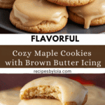 Maple cookies with maple icing Recipe