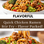 Chicken Ramen Stir Fry Recipe