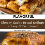 Cheesy Garlic Butter Rollups Recipe