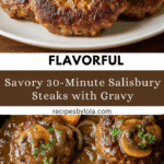 30 Minute Salisbury Steak Recipe