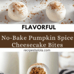 Pumpkin Spice Cheesecake Bites Recipe