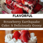 Strawberry Earthquake Cake Recipe