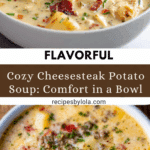 Cheesesteak Potato Soup Recipe