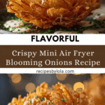 Mini Air Fryer Blooming Onions Recipe
