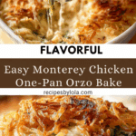 Monterey Chicken One-Pan Orzo Recipe