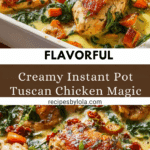 Easy Instant Pot Tuscan Chicken Recipe