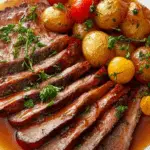 loin with Caramelized Onions and Horsera Recipe