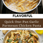 Garlic Parmesan Chicken Pasta Recipe
