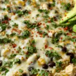 SALSA VERDE CHICKEN & RICE SKILLET Recipe